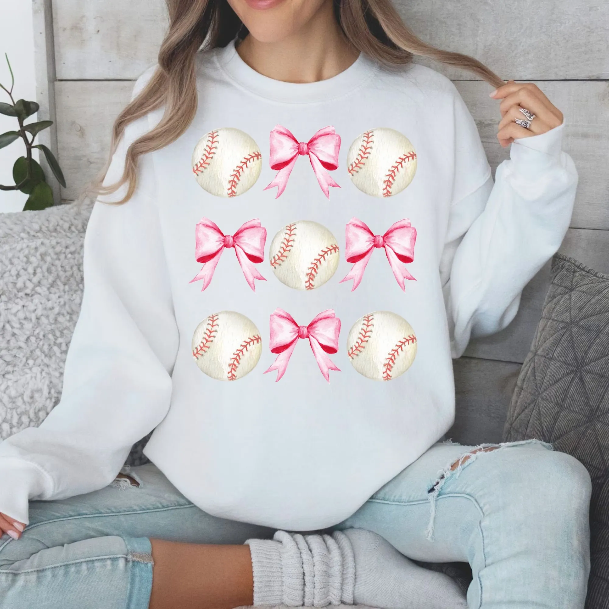 Baseball Coquette Bow PNG Sublimation Design - Soft Girl Era PNG Sweethearts Design - Baseball Mom Png - Pink Bow T-shirt PNG Sublimation