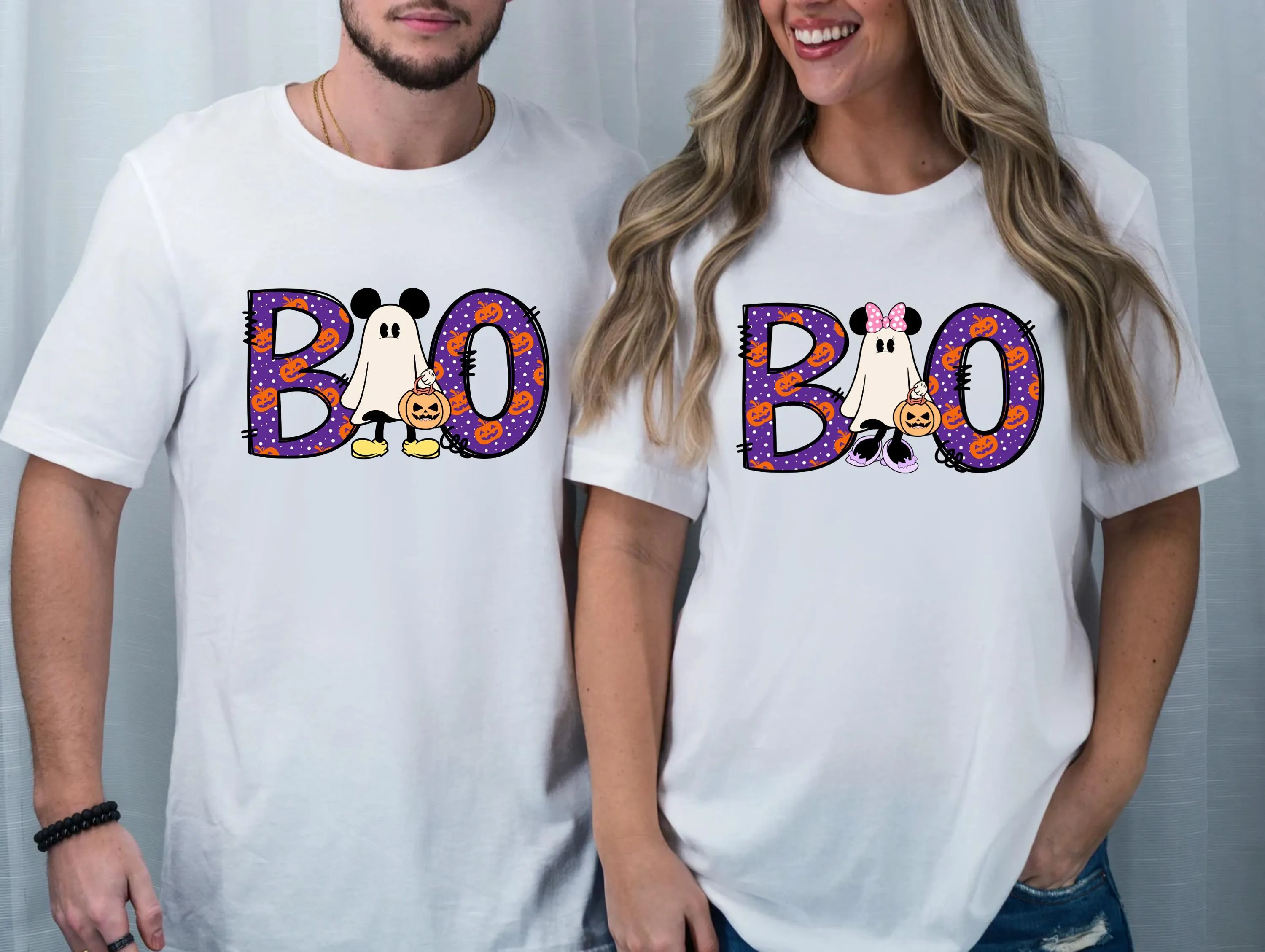 Boo Ghost Mouse Halloween Digital Download, Gift For Her, Gift For Him, Sublimation Design for Sweatshirts, T-Shirts, Spooky Transparent PNG